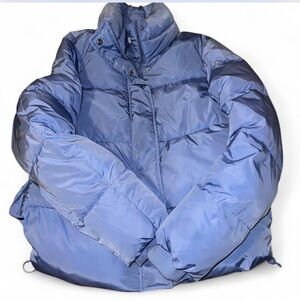 Blue Puffer / Ski / Snow Jacket